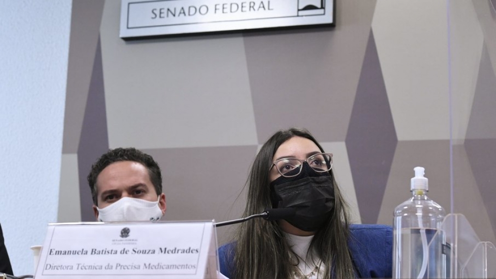 Diretora da Precisa se diz surpresa com recibo emitido em importação da Covaxin