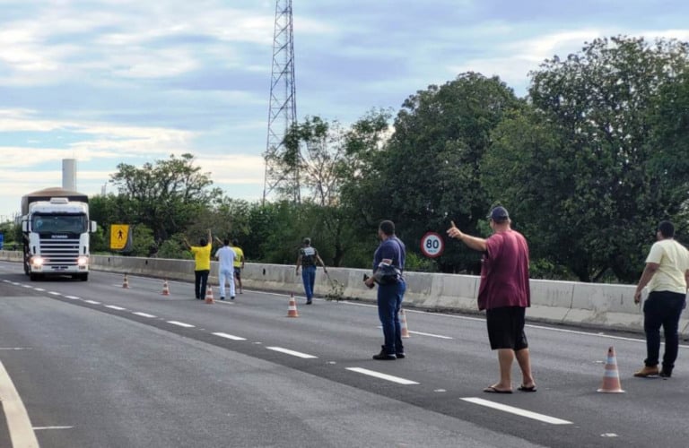 Veja balanço da polícia para manifestações em rodovias de Marília e região