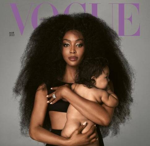Noami Campbell. Foto: Reprodução/Vogue