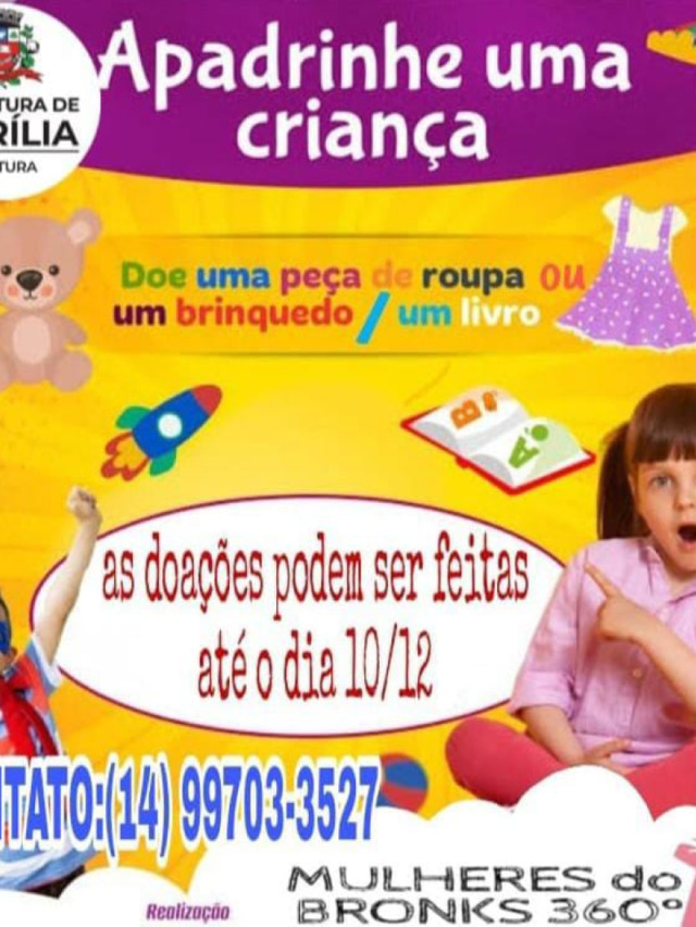 Projeto Mulheres do Bronks abre campanha de Natal em Marília