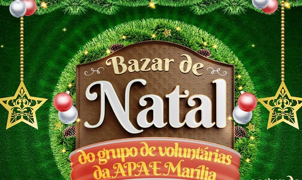 Apae de Marília inicia bazar especial de Natal com trabalho de voluntárias