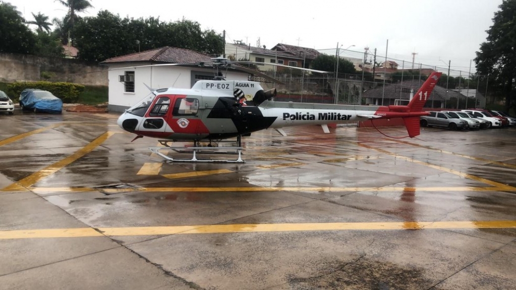 Transplante de coração mobiliza helicóptero da PM no Oeste Paulista