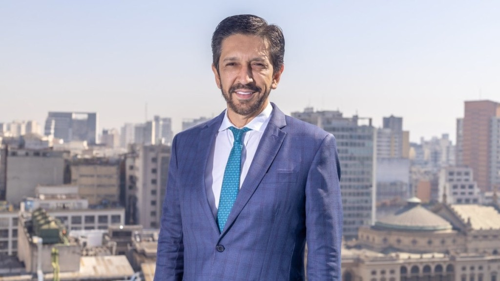 Edson Lopes Jr/Secom Ricardo Nunes, prefeito de São Paulo