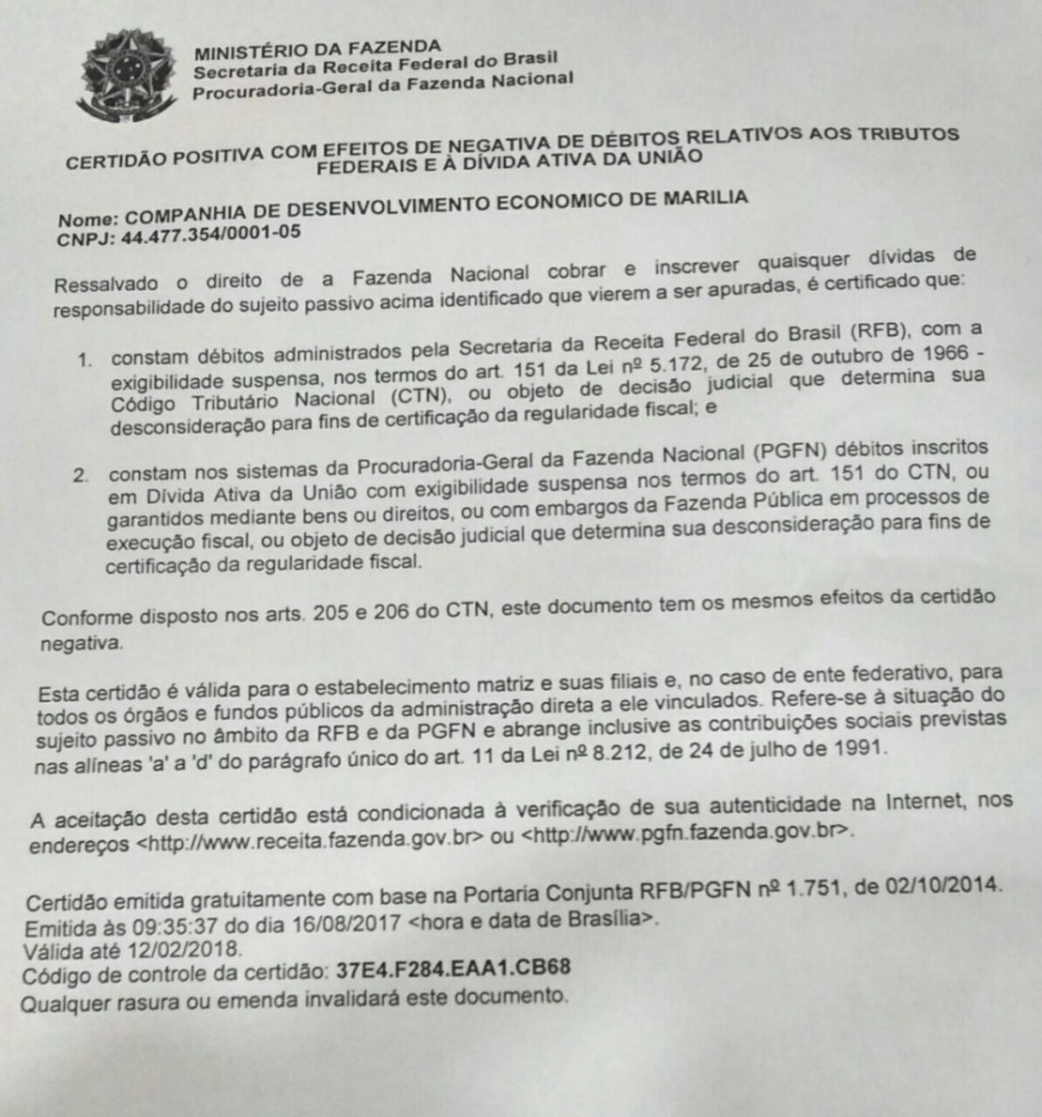 Codemar consegue certidões, volta ao mercado e faz auditoria sobre rombo Codemar consegue certidões, volta ao mercado e faz auditoria sobre rombo