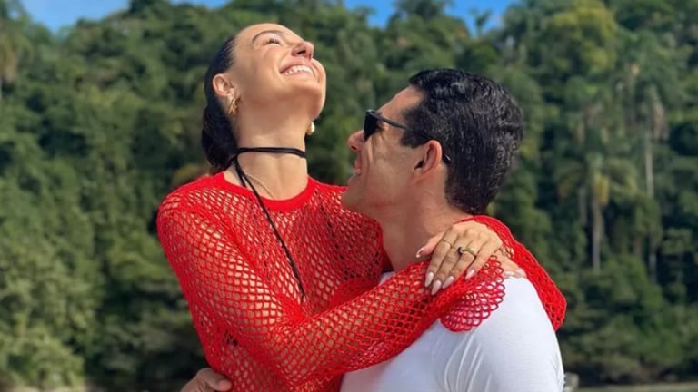 Isis Valverde curte fim de semana com Marcus Buaiz e familiares: ‘Maravilhosa’