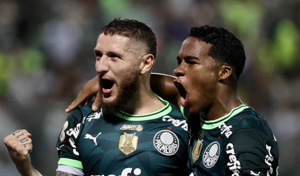 Palmeiras faz três no Internacional e é o novo líder do Campeonato Brasileiro