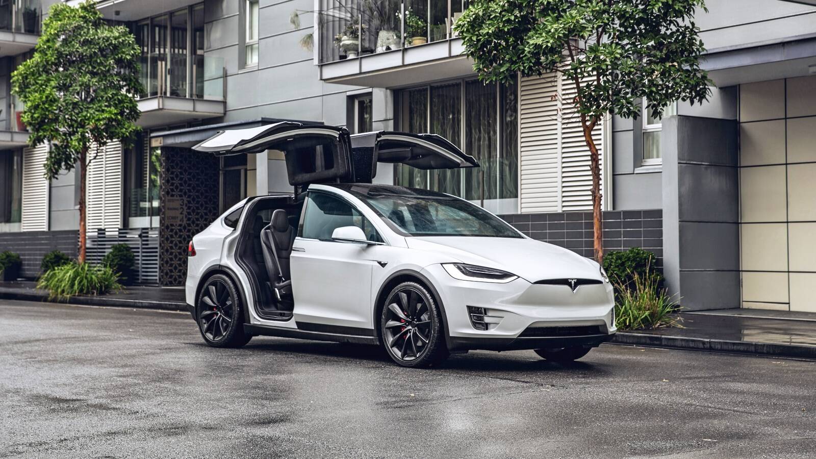 Tesla Model X P100D. Foto: Divulgação