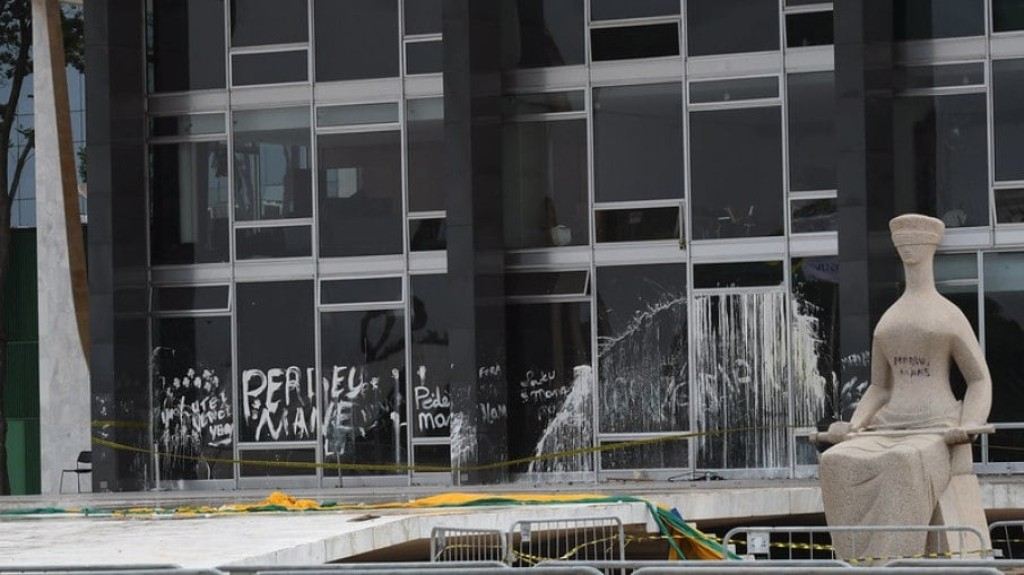 STF retoma julgamentos nesta semana após vandalismo em Brasília STF retoma julgamentos nesta semana após vandalismo em Brasília