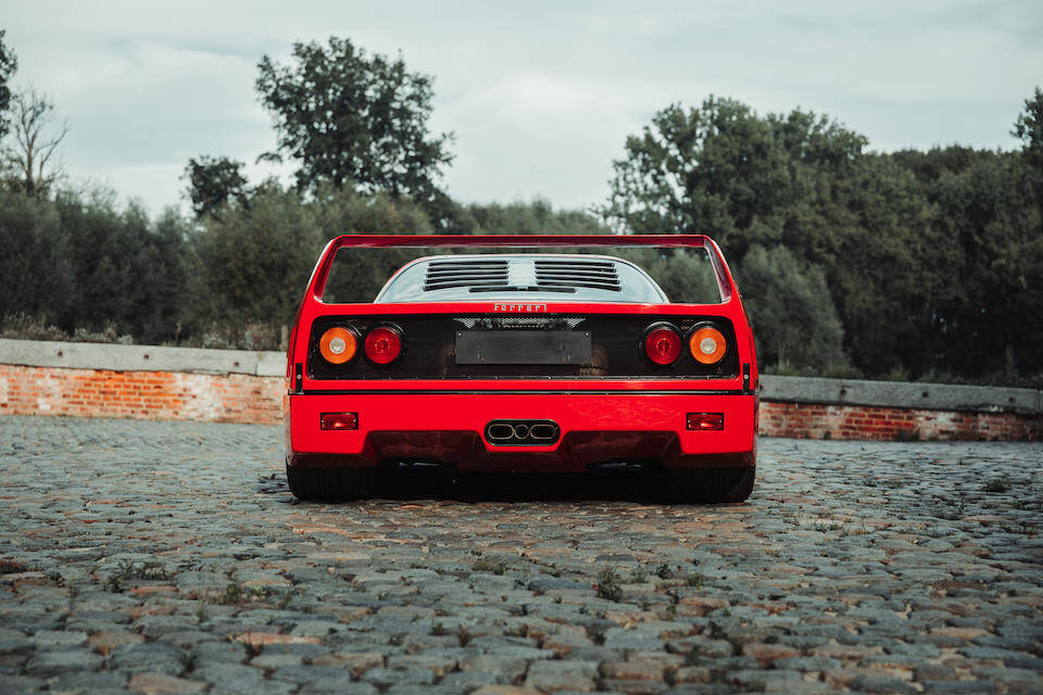 Ferrari F40. Foto: Divulgação