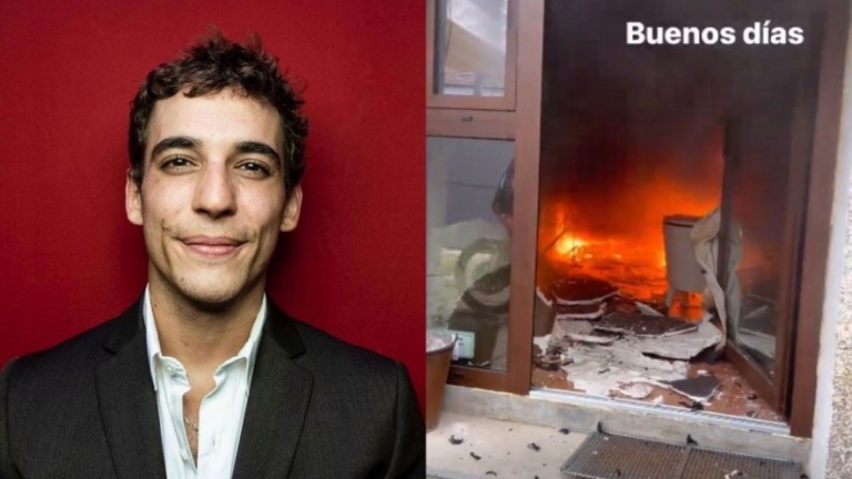 Ator de "Elite" se desespera com incêndio: "Minha casa"