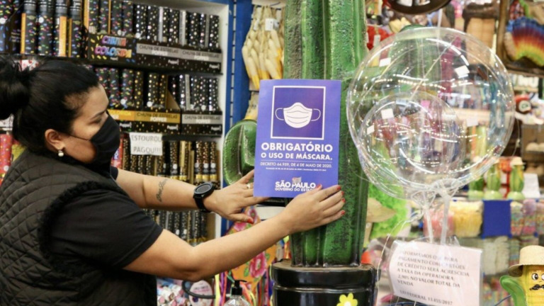 Governo do Estado de São Paulo Prefeitura de SP seguiu recomendação da Anvisa para flexibilização do uso de máscaras