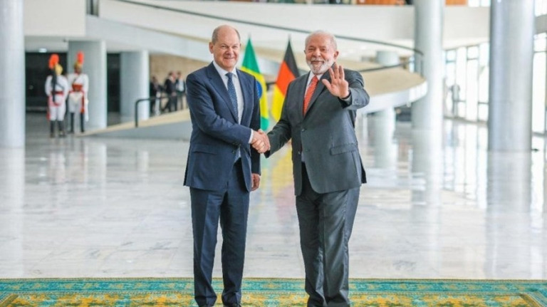 Guerra, Mercosul e Amazônia: A conversa entre Lula e Olaf Scholz