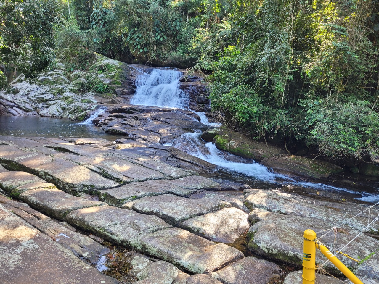 Cachoeira Pedra Branca, em Paraty. Foto: Miguel Trombini/iG Turismo