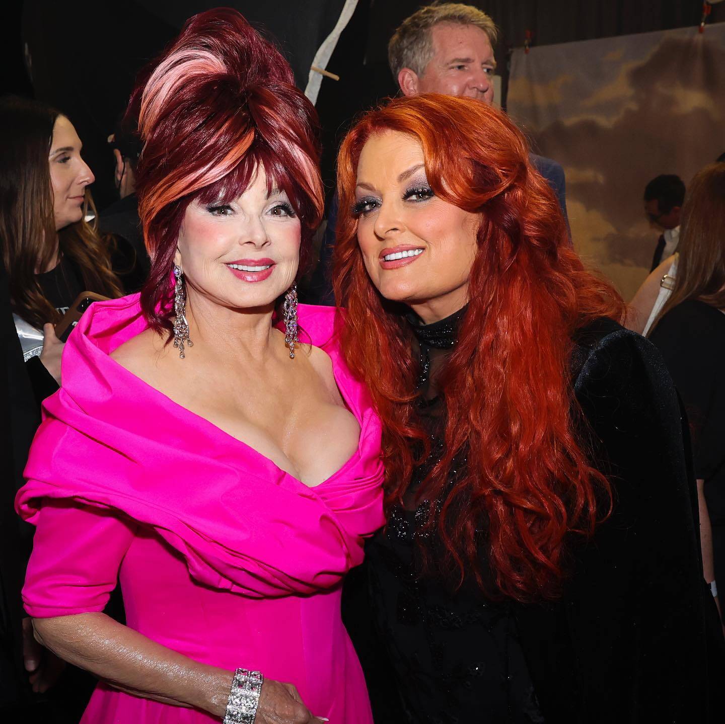 Naomi Judd e a filha Winona, da dupla The Judds. Foto: Reprodução/Instagram