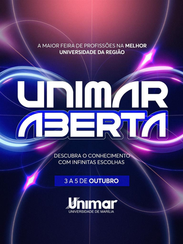 Unimar realiza três dias da maior feira de profissões de Marília e região