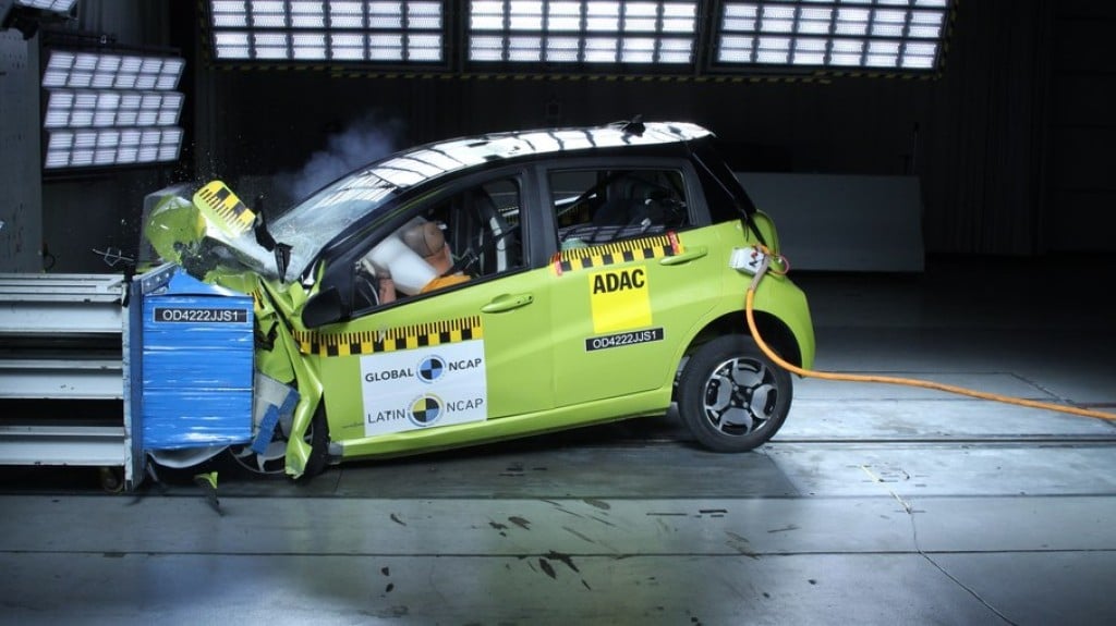 JAC E-JS1 leva nota zero no crash test do Latin NCAP