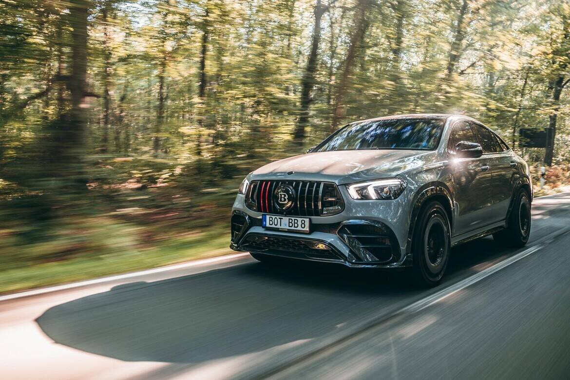 Mercedes-AMG GLE 63 S Coupe feito pela Brabus. Foto: Divulgação