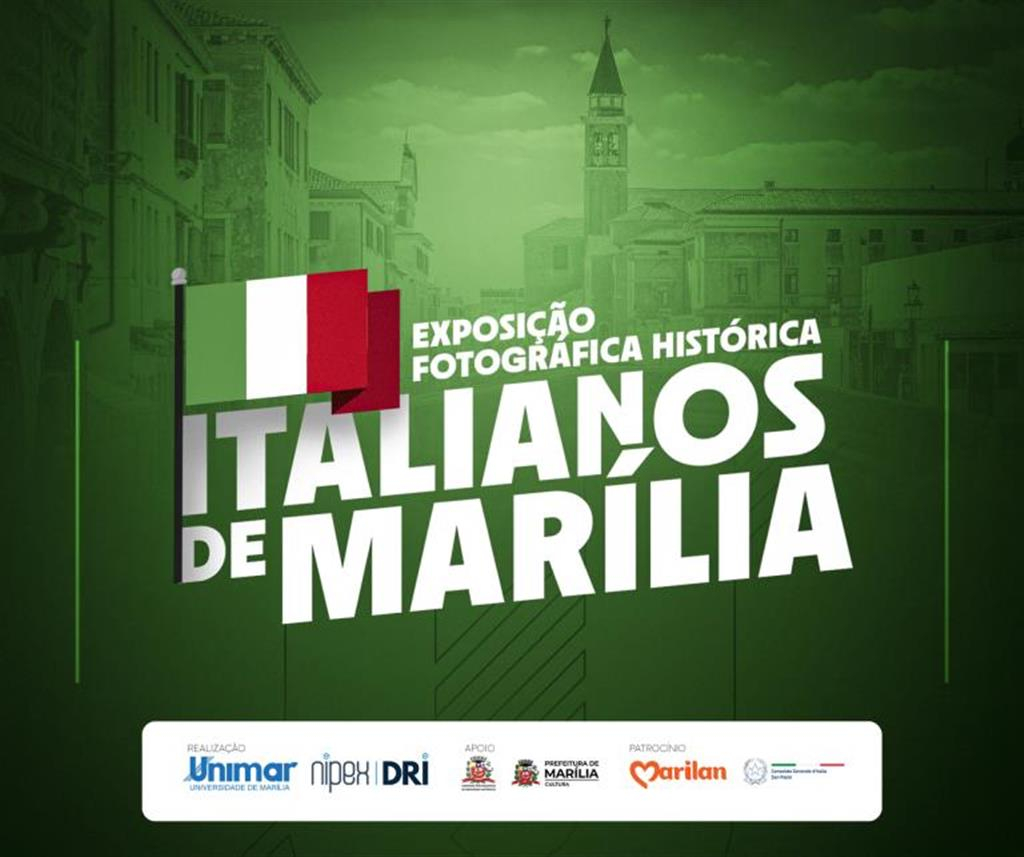 Unimar lança exposição fotográfica histórica “Italianos de Marília”