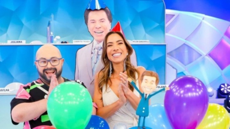 Patrícia Abravanel faz festa para Tiago Abravanel no SBT após polêmica