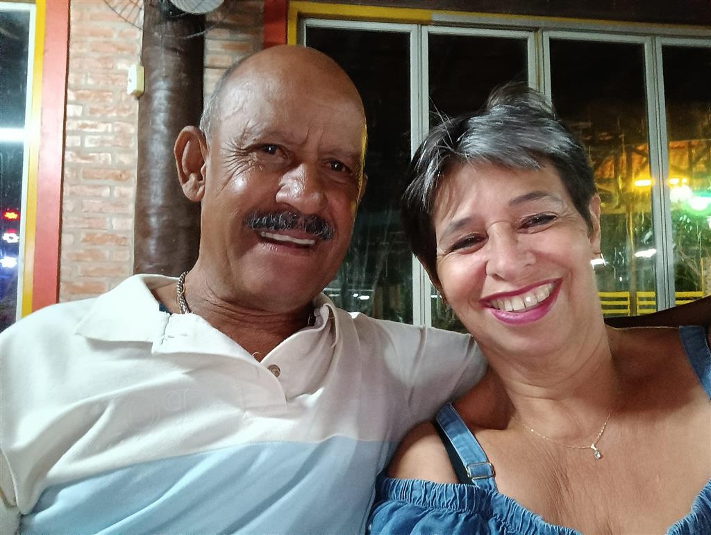 Rafael com a esposa, Silvana – Arquivo Pessoal