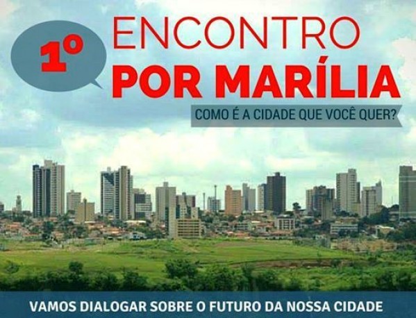 ONGs e moradores discutem futuro de Marília neste sábado