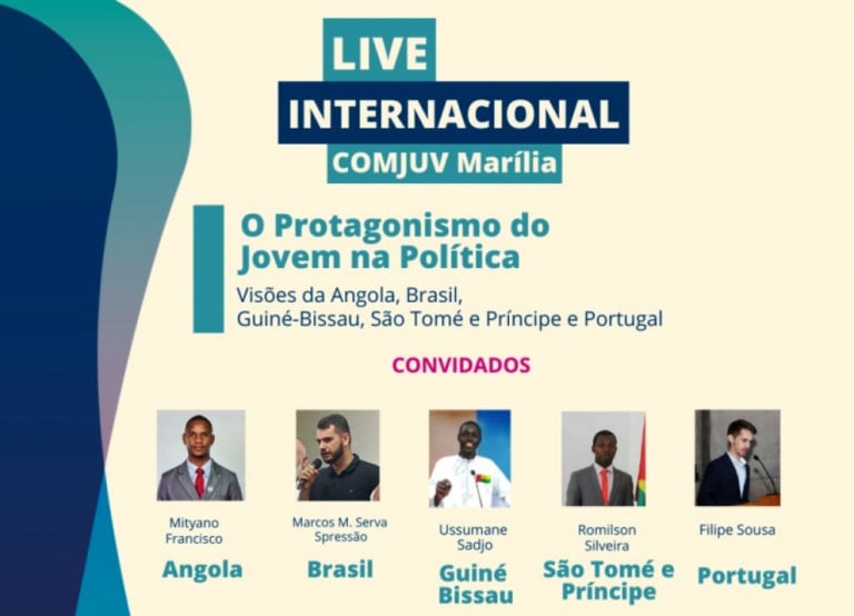 Conselho fará live sobre política com jovens de seus países no domingo