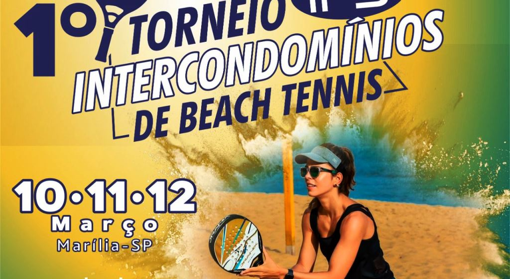 Marília terá torneio de beach tennis entre condomínios