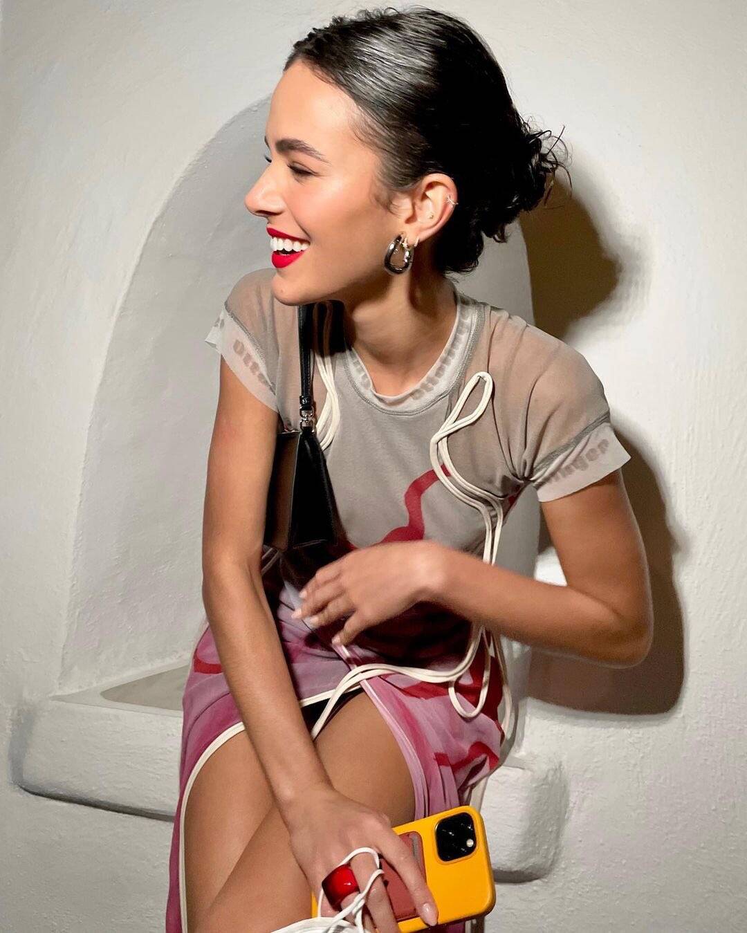 Bruna Marquezine em Mykonos, na Grécia. Foto: Instagram