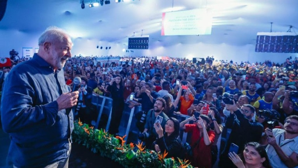 Ricardo Stuckert/PR – 11.05.2023 Presidente Lula discursa ao lado de ministros e autoridades da Bahia Ricardo Stuckert/PR – 11.05.2023 Presidente Lula discursa ao lado de ministros e autoridades da Bahia