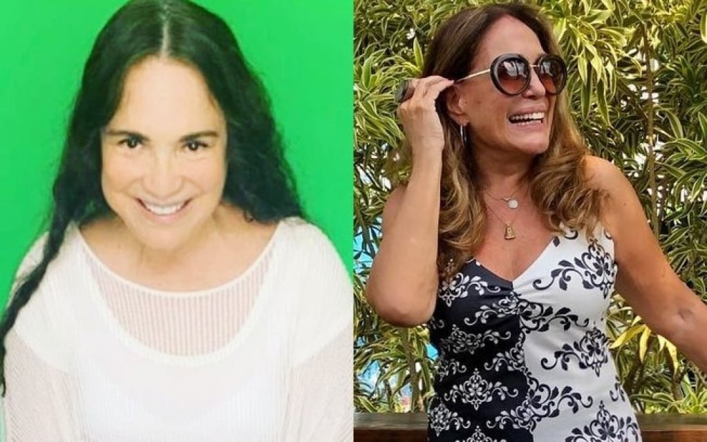 Regina Duarte completa 73 anos e Susana Vieira parabeniza a atriz