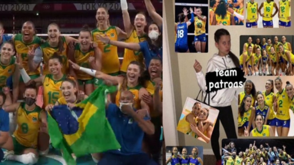 Vôlei feminino avança ao som de 'Evidências' e twitter decreta: "Hino do Brasil"