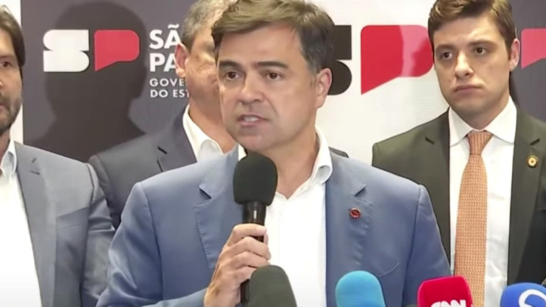 Reprodução / CNN Brasil – 06.11.2023 Diretor-geral da Agência Nacional de Energia Elétrica (Aneel), Sandoval Feitosa, durante coletiva de imprensa nessa segunda-feira (6)