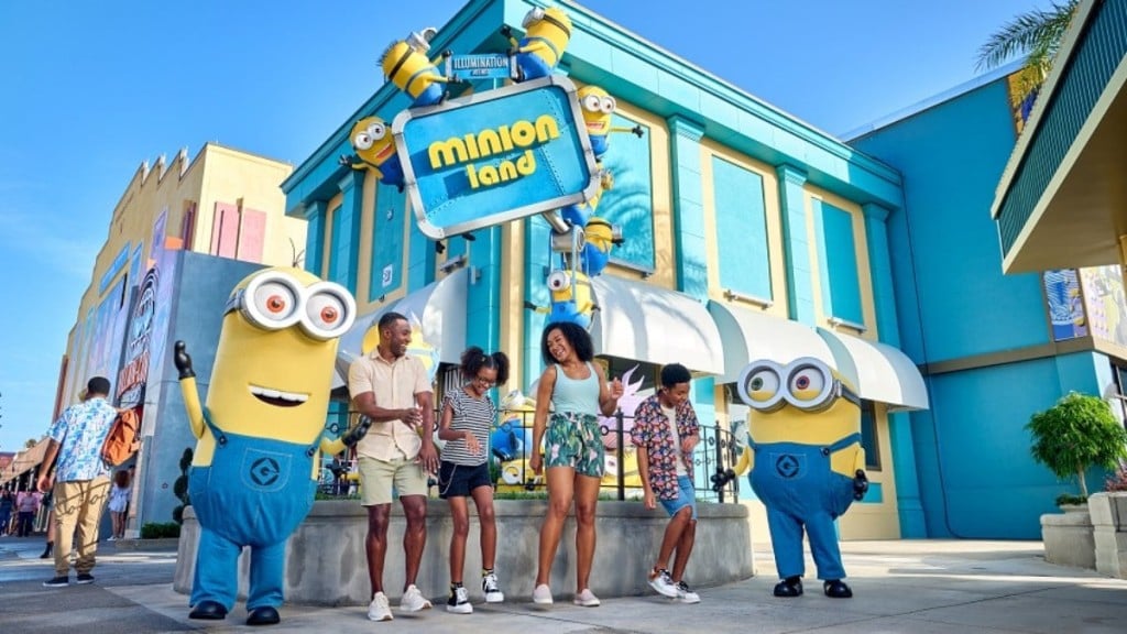 Divulgação A Minion Land é a nova atração do Universal Orlando Resort