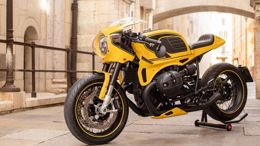 BMW R nineT Racer ganha visual 'Bumblebee' da saga Transformers