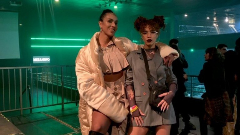 Linn da Quebrada curte noite com Maria em São Paulo: 'O date veio'