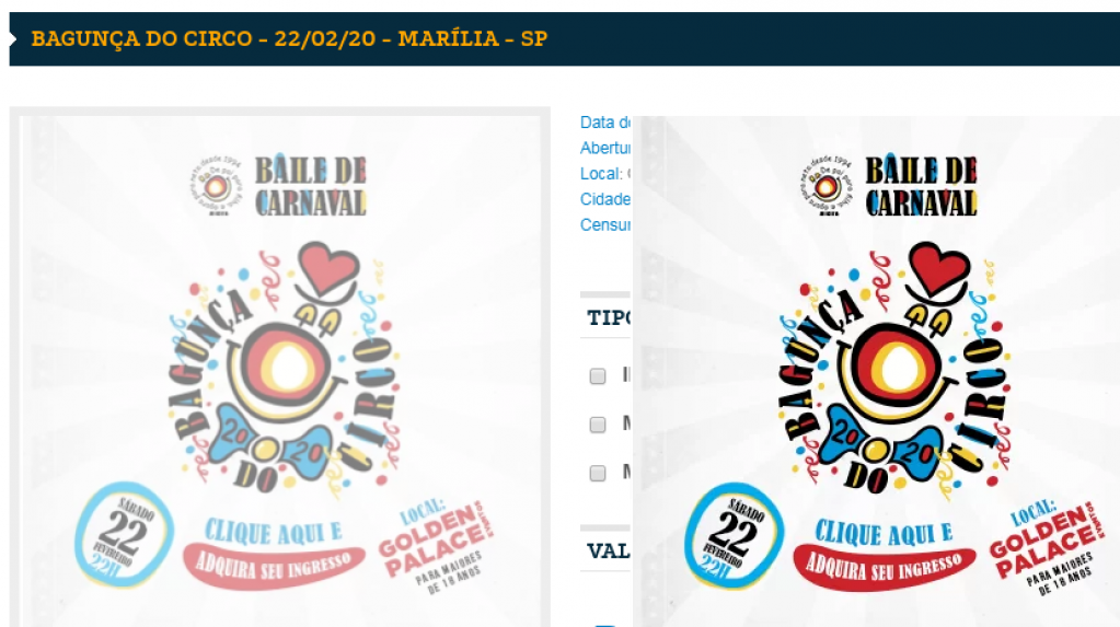 Carnaval do Circo em Marília tem ingressos online com desconto; veja vídeo do ano Carnaval do Circo em Marília tem ingressos online com desconto; veja vídeo do ano