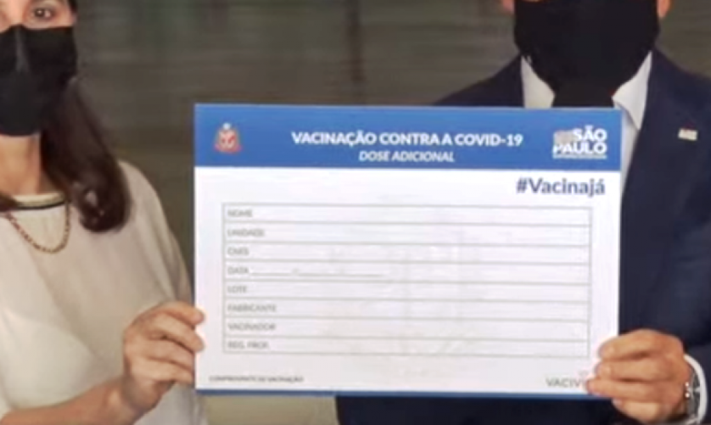 Estado de SP terá terceira dose da vacina para idosos a partir do dia 6