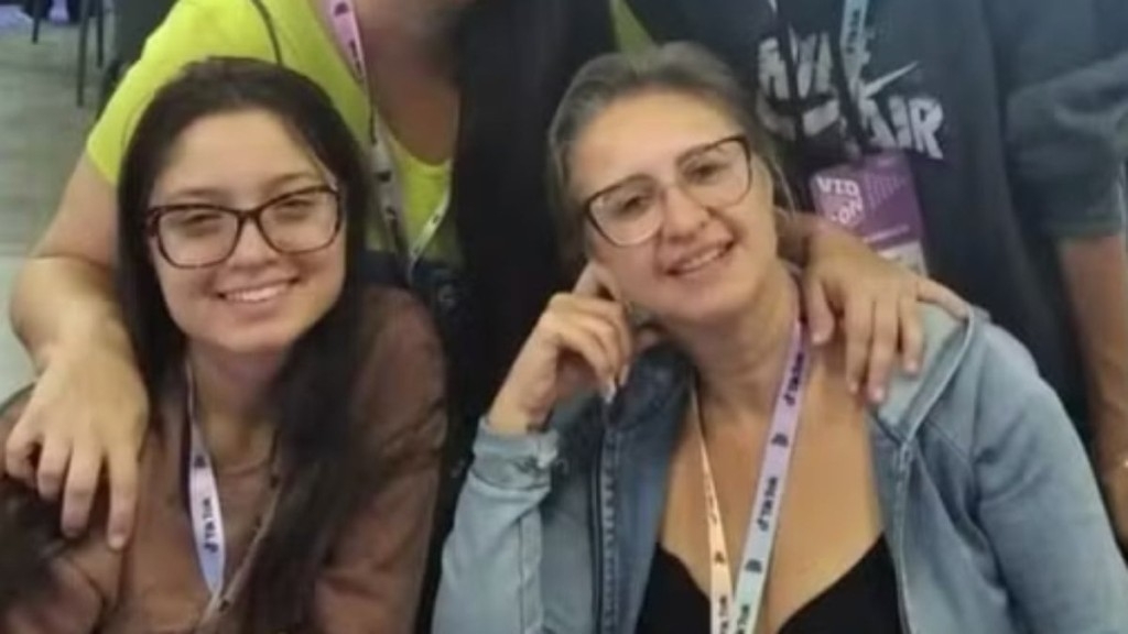 Arquivo pessoal Luciana Rodzewics, de 45 anos, e a filha, Letícia Ayumi Rodzewics Sakumoto, de 20 anos, estavam no helicóptero