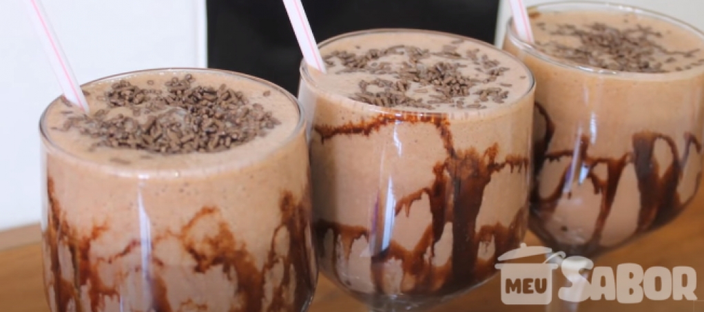 Milk shake de chocolate