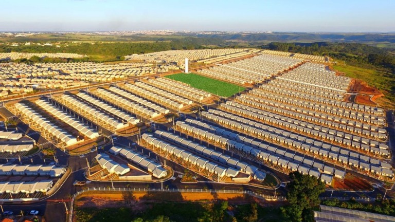 Residencial Montana oferece toda a infraestrutura completa, de ruas pavimentadas até estação de tratamento de esgoto
