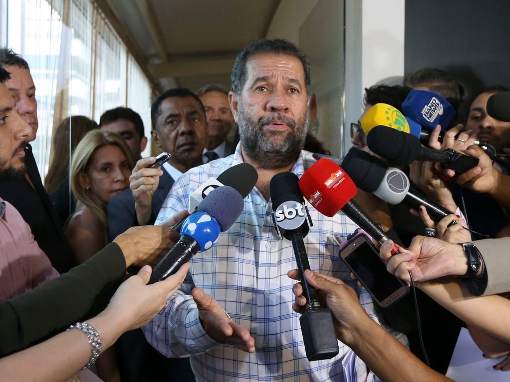 Carlos Lupi, ministro da Previdência Social, em entrevista à imprensa. Foto: Valter Campanato/Agência Brasil - 10/10/2018