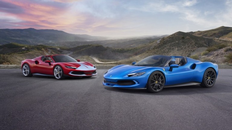 Ferrari 296 GTS é híbrido que alcança  100km/h em menos de 3 segundos