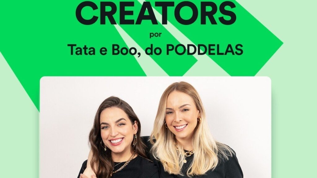 Tata Cocielo e Boo Unzueta estreiam novidade do Spotify; entenda Tata Cocielo e Boo Unzueta estreiam novidade do Spotify; entenda