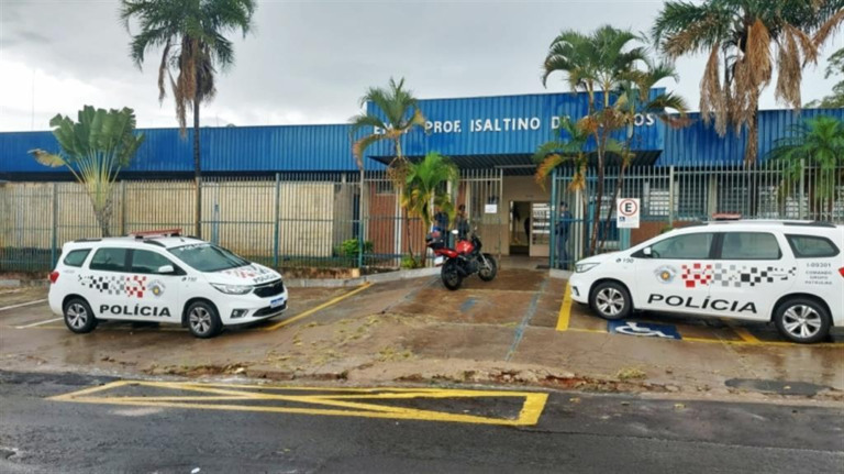 PM e sistema de câmeras impedem furto em escola de Marília