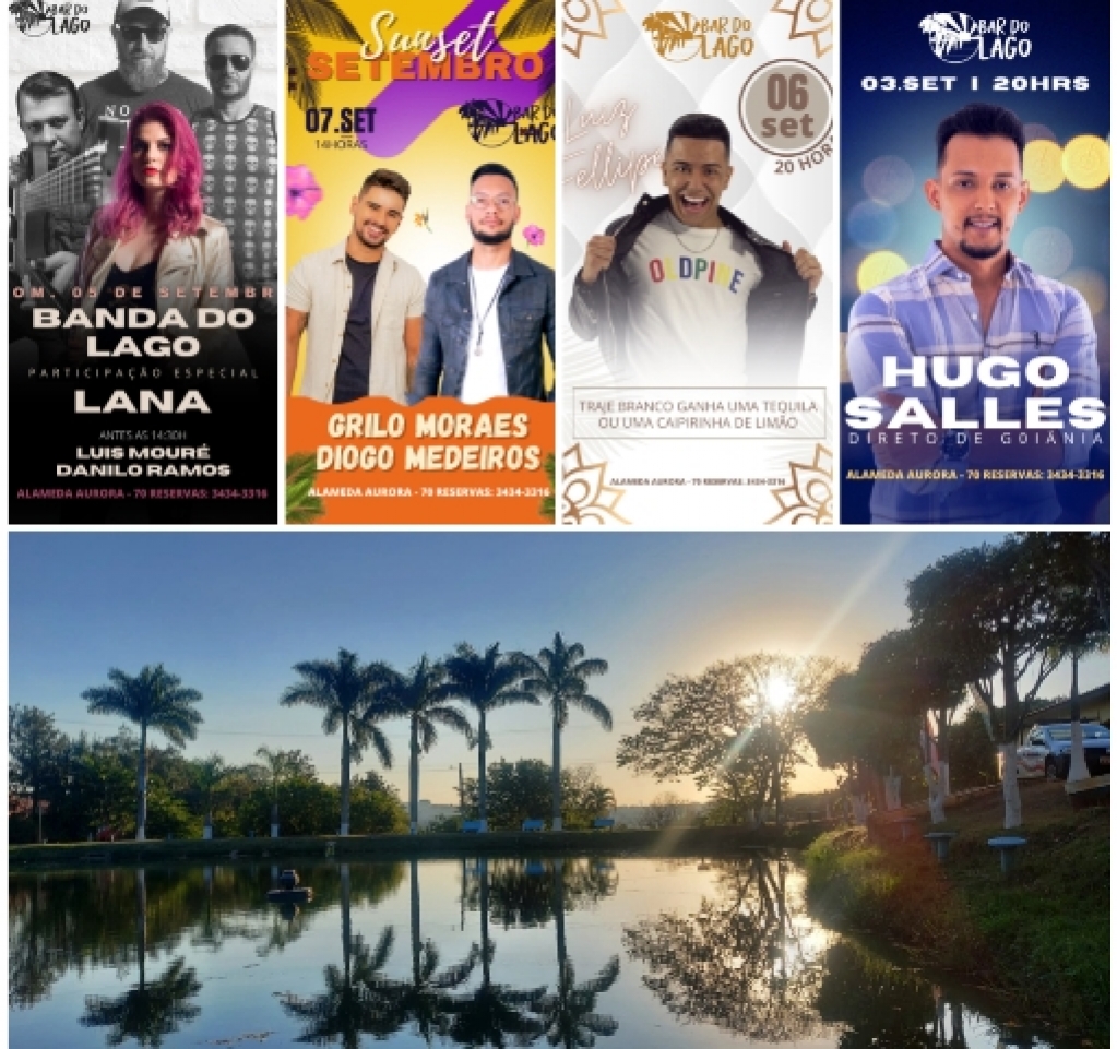 Bar do Lago embala feriado prolongado com musica e cardápio especial em Marília