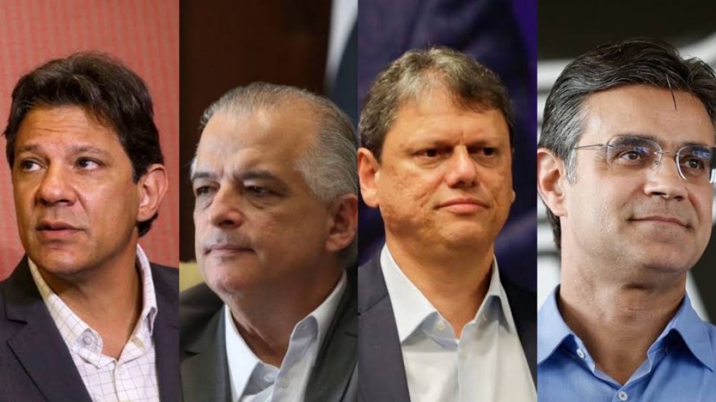 Pesquisa: Haddad lidera em SP com 30%, França tem 17% e Tarcísio, 10%