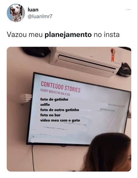 Planejamento de Bianca Andrade vira meme. Foto: Reprodução