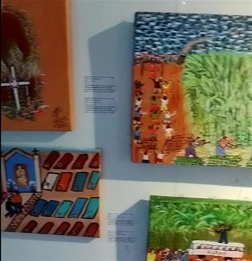 Exposição em Marília apresenta telas criadas para livro Canavial