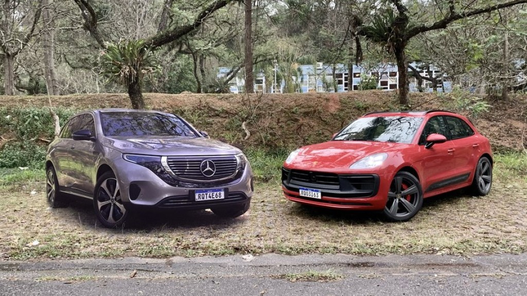 Mercedes EQC 400 AMG x Porsche Macan GTS: o futuro encontra o presente