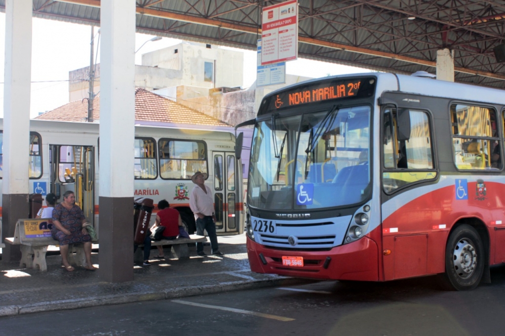 Terminal muda disposição de linhas e embarques em Marília